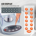 Analytical Balance 500g x 0.001g LCD Display Windshield