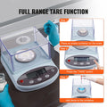 Analytical Balance 500g x 0.001g LCD Display Windshield