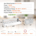 Commercial Electric Food Warmer 6x5Qt Buffet Glass Shield