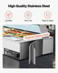 Devanti 9-Pan 1500W Commercial Food Warmer Bain Marie Stainless Steel
