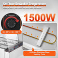 Commercial Electric Food Warmer 9x5Qt Buffet Glass Shield
