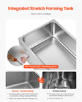 Devanti 2-Pan Electric Steam Table Warmer 1200W Bain Marie