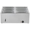Commercial Food Warmer 1500W Stainless Steel 6-Pan Bain Marie