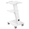 Dental Lab Mobile Rolling Cart 3 Layers with Socket Trolley