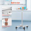 Stainless Steel Mayo Stand Adjustable 25-40
