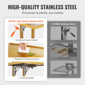 Stainless Steel Lab Cart 2 Tier 4 Wheels Golden