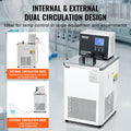 Laboratory Chiller Circulator 6L 23°F-212°F Stainless Steel