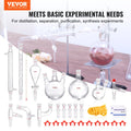 Distillation Kit 1000ml Borosilicate Glassware 29pcs Lab Equipment