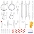 Lab Distillation Kit 1000ml Borosilicate Glass 32pcs 24/40 Joint