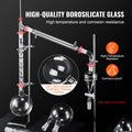 Lab Distillation Kit 1000ml Borosilicate Glass 32pcs 24/40 Joint