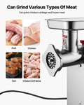 Commercial Electric Meat Grinder 9.2kg Sausage Stuffer Maker