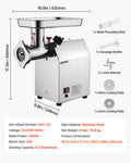 Commercial Electric Meat Grinder 9.2kg Sausage Stuffer Maker