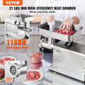 Commercial Electric Meat Grinder 21 Lbs/Min Sausage Stuffer