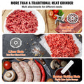 Commercial Electric Meat Grinder 21 Lbs/Min Sausage Stuffer