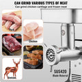 Commercial Electric Meat Grinder 21 Lbs/Min Sausage Stuffer