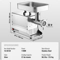 Commercial Electric Meat Grinder 21 Lbs/Min Sausage Stuffer