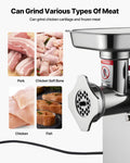 Commercial Electric Meat Grinder 5.5kg/min Sausage Stuffer