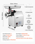 Commercial Electric Meat Grinder 5.5kg/min Sausage Stuffer