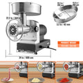 Electric Meat Grinder 9.5kg/min Industrial Mincer Sausage Maker