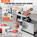 Commercial Electric Meat Grinder 5Lbs/Min Sausage Stuffer
