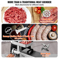 Commercial Electric Meat Grinder 5Lbs/Min Sausage Stuffer