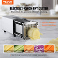 Electric French Fry Cutter Potato Slicer Stainless Steel Blades
