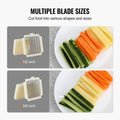 Electric French Fry Cutter Potato Slicer Stainless Steel Blades