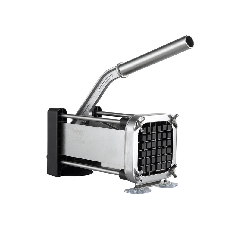French Fry Cutter Potato Slicer Stainless Steel Blades Suction Cups