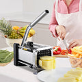 French Fry Cutter Potato Slicer Stainless Steel Blades Suction Cups