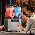12L Commercial Slushy Machine Frozen Drink Maker x2 Tank