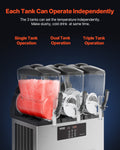 12L Commercial Slushy Machine Frozen Drink Maker x3 Tank