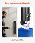 Stainless Steel Wall Mount Cigarette Butt Bin Weatherproof Black