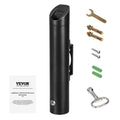 Stainless Steel Wall Mount Cigarette Butt Bin Weatherproof Black