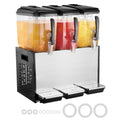 Commercial Beverage Dispenser 3x12L 370W Stainless Steel Ice Tea