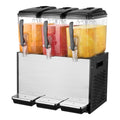Commercial Beverage Dispenser 3x12L 370W Stainless Steel Ice Tea