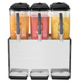 Commercial Beverage Dispenser 3x12L 370W Stainless Steel Ice Tea