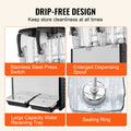 Commercial Beverage Dispenser 2x12L Juice Ice Tea 286W Cooling