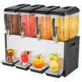Beverage Dispenser 4 Tank 48L Juice Machine 510W Stainless Steel