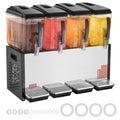 Beverage Dispenser 4 Tank 48L Juice Machine 510W Stainless Steel
