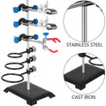 Lab Stand Support Set 60cm Flask Clamp Condenser Iron Metalware