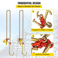 G80 J Hook Tow Chain 8mm x 300cm 2448kg Heavy Duty Wrecker