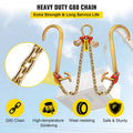 V Bridle Tow Chain 5/16in x 2ft Grade 80 9260lbs TJ Hooks