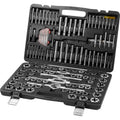 VEVOR Tap and Die Set 116 Piece Metric SAE Bearing Steel Threading Tool