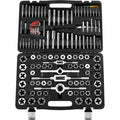 VEVOR Tap and Die Set 116 Piece Metric SAE Bearing Steel Threading Tool