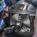 3-Jaw Lathe Chuck 200mm Self-Centering with T-Key & Hex Wrench