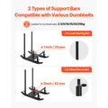 Weight Sled, Steel Power Sled, Fitness Strength Training Sleds for Athletic Exercise Speed Improvement, Workout Fitness Equipment with Handle, Compatible with 25/51 mm Weight Plates, Black
