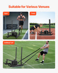 Weight Sled Steel Fitness Training Equipment 25/51mm Plates
