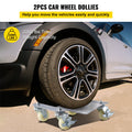 Tire Wheel Dollies 2 Pack 12x16