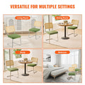 Rattan Dining Chairs Set of 2 Velvet Green Upholstered Kitchen