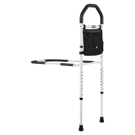 Bed Rail Elderly Adjustable Height Carbon Steel KING QUEEN Full Twin